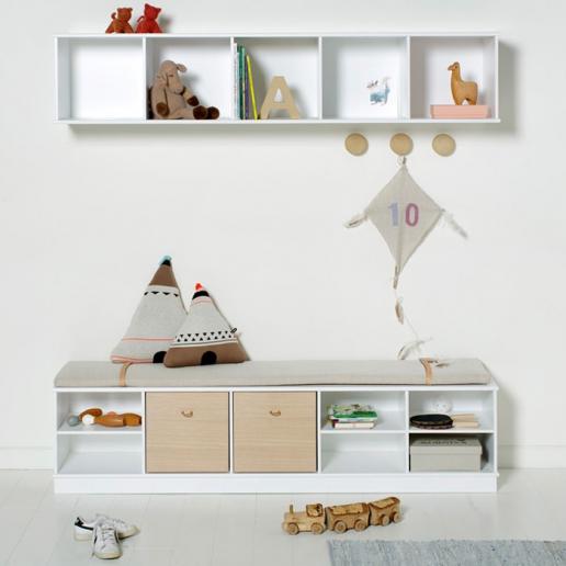 Oliver Furniture Sockel für breite Wood Regale 